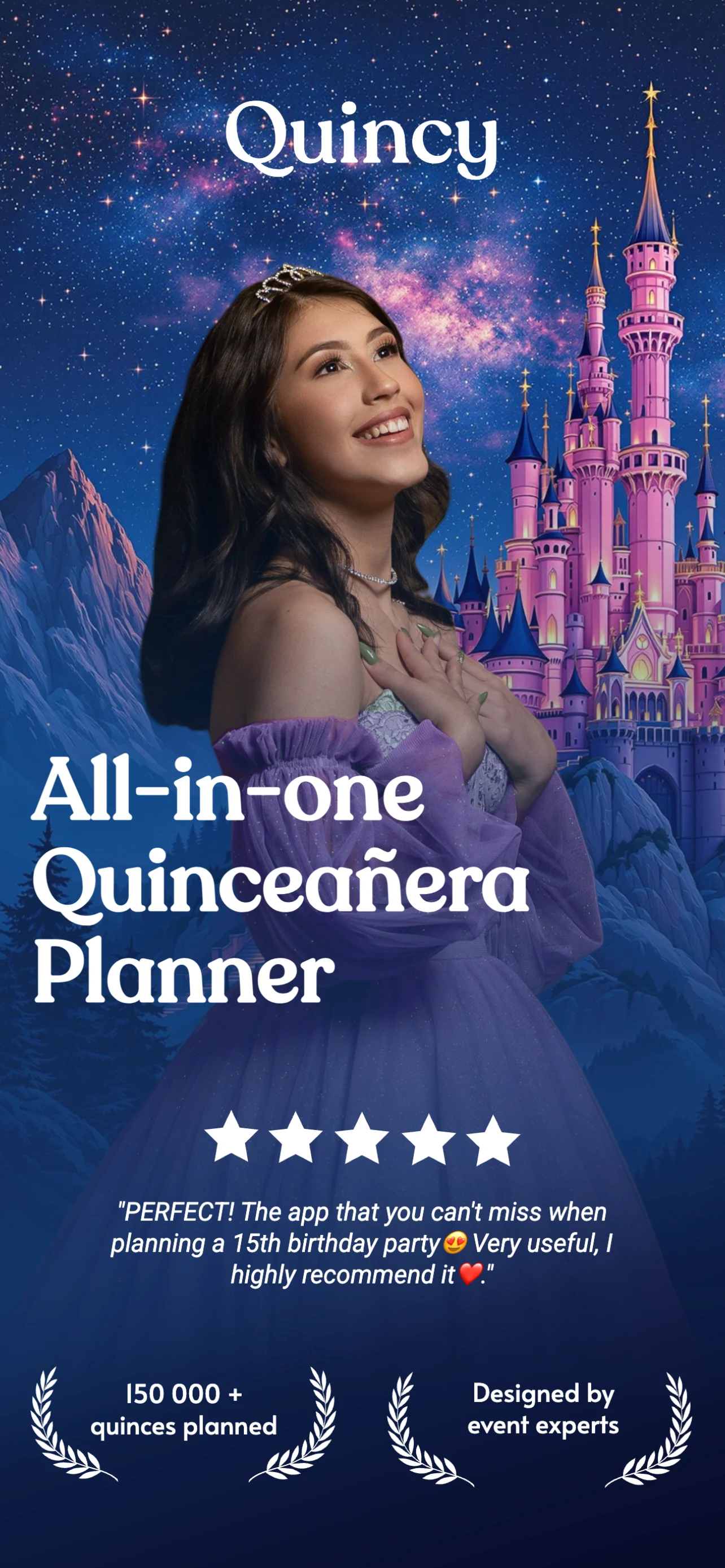 Quincy - Quinceanera Planner screenshot