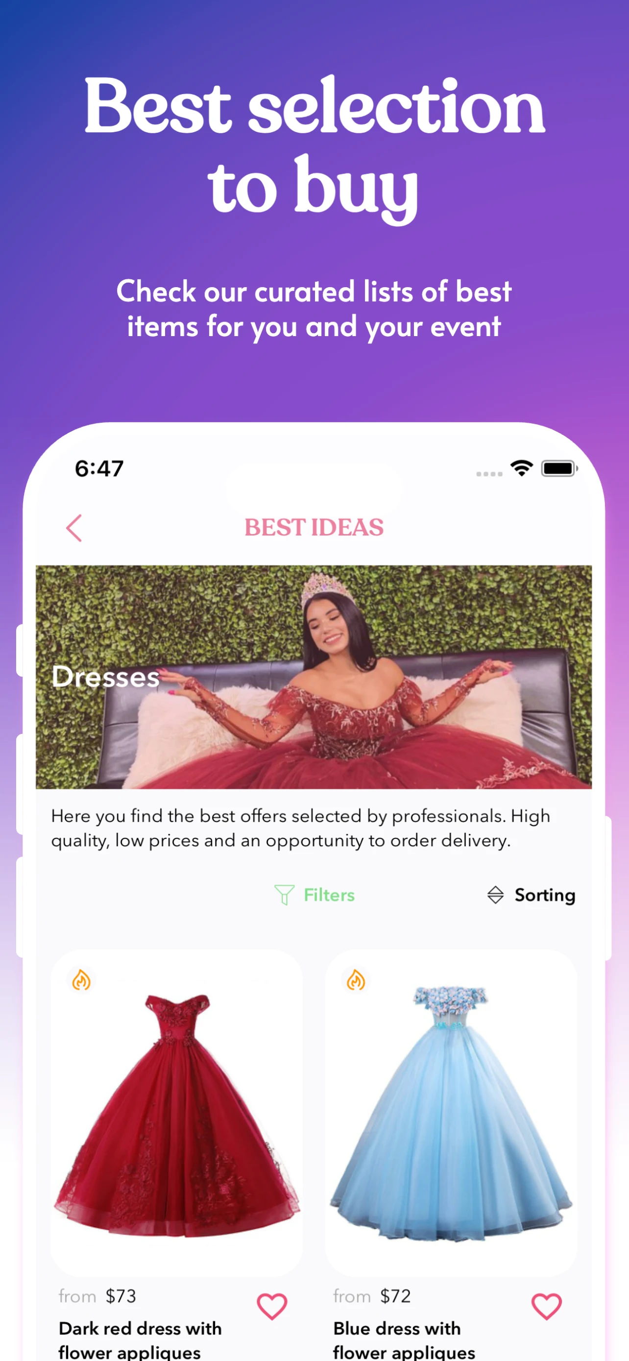 Quincy - Quinceanera Planner screenshot